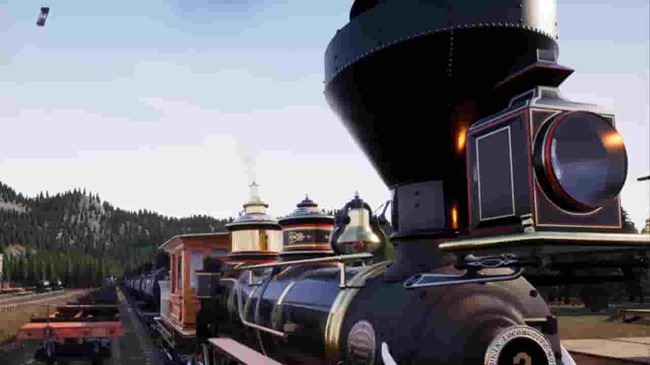 RailRoads Online - A Flatbed Car Goes To Space
