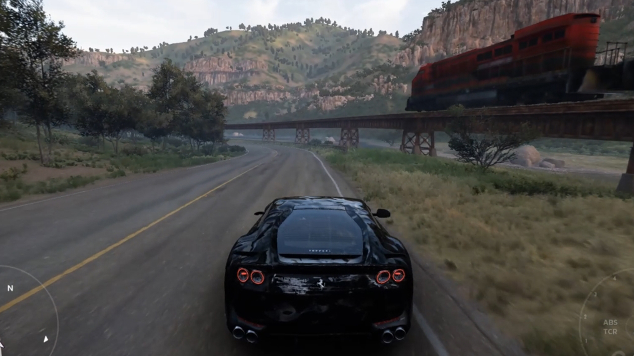 Forza Horizon 5 - Racing the Train